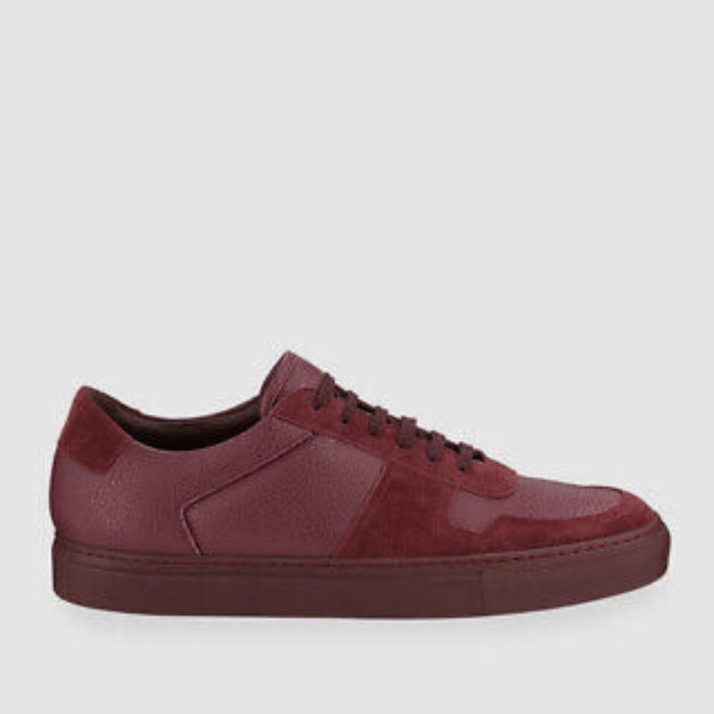 COMMON PROJECTS Men's Bball Low Premium - Red / Burgundy